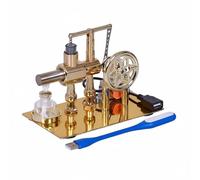 Zxpjkyu Steam Engine Demonstrator Educational Metal Thermal Engine Model Mechanical Movement Physics Generator Toy Suitable for Classroom Study Science Project