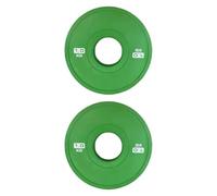 Zxpjkyu The Modification Plates Adapt to 2 -inch 2x Dumbbells Portable Coded for Fitness Studios, 1kg Green