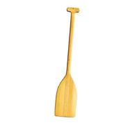 Zxpjkyu Wooden Paddle Light Nautical Decoration Manual Elegant 32 -inch Navigation Rowing for Home Office Decoration at Home, Yellow