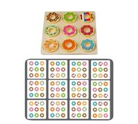 Zxpjkyu Wooden Stacking Construction Set, Developing Cognitive Thinking.