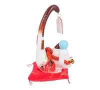 ZXQUEGF 1 Pc Ornament Beckoning Cat Statue Cat Model Figure Figurines Home Decor Chinese Cat Japandi Decor Maneki Neko Cat Table Top Decor Waving Car Ceramics Sculpture