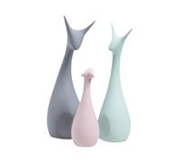 ZXQUEGF 1 Set Animal Ornaments Wedding Centerpieces for Tables Nordic Decor Family Ornaments Decoraciones Para Porcelain Animal Sculpture Elk Decor House Outdoor Ceramics