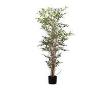 ZXQUEGF Artifical Tree Artificial Bonsai Tree Simulation Green Plant Zen Garden Indoor Floor-to-ceiling Study Room Tea Room Decoration Artificial Tree Indoor(C-180cm)