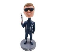 ZXQUEGF Bobble Head Figures - Resin Figures | Bobblehead Figures, Desk Collection Toy for Den, Table, Shelf, Bedroom
