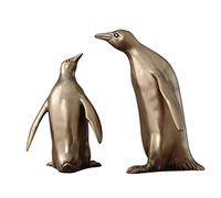 ZXQUEGF Buddha Ornament，Sculpture Decoration，Happy Figurine，Polyresin Penguin Statue for Garden Indoor Outdoor Decoration
