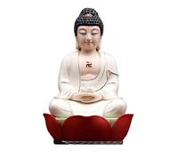 ZXQUEGF Ceramic Buddhist Statue Home Worship Workmanship Is Very Good Durable Easy To Clean Buddha Craft Ornament
