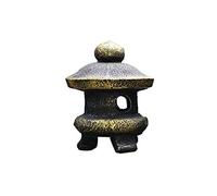 ZXQUEGF Chinese Courtyard Stone,Creative Antique Outdoor Statues,Garden Decorative Statue,Vintage Gift Ornaments,Yard Art Decoration B 20x20x26cm