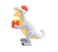 ZXQUEGF Christmas Figurine Decoration Animal Messengers Statue Collection Ornament Resin for Indoor Cabinet Hallway Desk, Dinosaur
