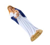 ZXQUEGF Classic Figure Ornaments, Child Jesus Statue, Figure of the Lady of Grace, Office Decoration, Living Room Decoration, Grace, Sculpture, Holy Child, Crafts, Miss Decorations, Resin