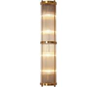 ZXQUEGF Crystal Wall, Gold Wall Lamp, Wall Chandelier for Bedroom Bathroom Hallway Vanity Mirror Light Fixtures Up and Down Indoor Wall Lamp