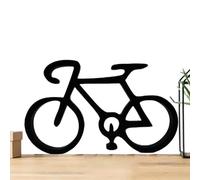 ZXQUEGF Cyclist Sculpture, Cycling Statue | Wire Framed Cycling Statues Home Decor | Retro Decorative Desk Ornament, Table Sculpture for Living Room,