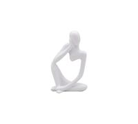 ZXQUEGF Decorations Abstract Figure Sculpture Small Ornaments Resin Statue Crafts Home Decoration Modern Figurines For Interior Indoor Decor(Army Green)