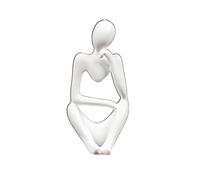 ZXQUEGF Decorations Abstract The Thinker Statues Sculptures Desk Ornaments Nordic Living Room Home Decor Figurine