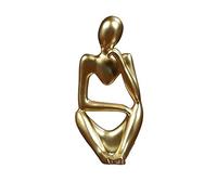 ZXQUEGF Decorations Abstract The Thinker Statues Sculptures Desk Ornaments Nordic Living Room Home Decor Figurine
