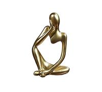 ZXQUEGF Decorations Abstract The Thinker Statues Sculptures Desk Ornaments Nordic Living Room Home Decor Figurine