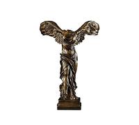 ZXQUEGF Decorations Art Statues For Home Decor Living Room Office Ornaments Winged Victory Statue Resin Sculpture Figurine