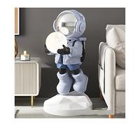 ZXQUEGF Decorations Home Decor Art Astronaut Statue Sculpture Corridor Light Floor Decoration Ornaments Figurine