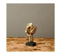 ZXQUEGF Decorations Nordic Creative Statue Resin Thinker Sculpture Statue Retro Home Office Decoration art resin ornament artifact Figurine