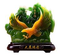 ZXQUEGF Feng Shui Ornaments Figurine Luck Beautiful Landscape Series Statue Sculpture Ornament Home Office Decoration, Gifts That Attract Wealth and Good Luck,C