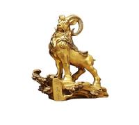 ZXQUEGF Feng Shui Statue Sheep Ornaments,Fengshui Statue for Wealth and Luck,Luck Symbol Sculpture,Home Decoration Zen Decor (Color : A-36 * 19 * 40cm)