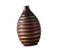 ZXQUEGF Flowers Vase Decoration Art Minimalist Housewarming Gift Flower Arrangement Resin Crafts Ornament for Bedside Table Bedroom, 17cmx17cmx26.5cm