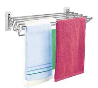 ZXQUEGF Folding Clothes Hanger For Laundry Room Drying Rack Clothing Foldable,Wall Mounted Collapsable Laundry Airer Closet Storage Organization Dry,Retractable Clotheshorse The New