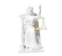 ZXQUEGF Lady Justice Statue,Collectible Figurine Decoration Tabletop Angel Figure Cabinet Bookcase Living Room