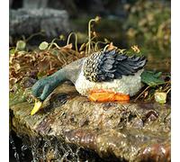 ZXQUEGF Ornament Crafts Statues Sculptures Garden Fish Tank Animal Ornaments Pond Pool Rockery Decorative Home Yard Resin Sculpture Decor-S_As_Shown