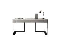 ZXQUEGF PC Writing Desks Italian Light Luxury High-end Rock Slate Desk Home Small Office Writing PC Table Rock Slate Small Desk PC Table Office Desk (120cm)