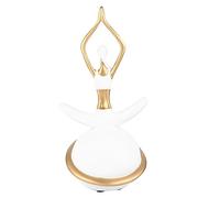 ZXQUEGF Resin Craft Ornament Yoga Zen Dinner Table Decor Home Decor Figurines Room Chinese Girl Sports Decor Small Shelf Decor Retro Decor Table Top Decor Desk Topper White