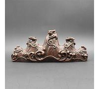 ZXQUEGF Sculptures Statues Figurine Collectible Figurines Antique Study Four Treasures Dragon Pen Holder Handicraft Ornaments