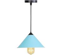 ZXQUEGF Single Head Pendant Lights Rotate Hanging Lamp Restaurant Kitchen Bedroom Lamp Light Fixtures Wrought Iron Shade Luminaires Lighting,Wall lamp