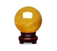 ZXQUEGF sphere Exquisite Natural Crystal Feng Shui Lucky Home Furnishing Office Living Room Custom Ornaments Fortune Telling Witchcraft Gazing