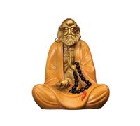 ZXQUEGF Statue Indoor Zen Metal Buddha Statues Living Room Porch Home Worship Crafts Meditation Decoration