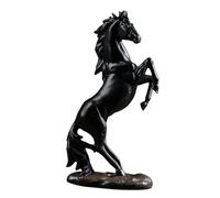 ZXQUEGF Tablecloth Chinese Decorations Car Decorations Desk Decoration Horse Sculpture Made of Brass Animals Made of Resin Feng Shui Horse Figure Car Decor Office European Style Model