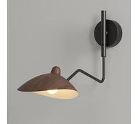 ZXQUEGF Vintage Industrial Swing, Long Arm Metal Lighting 180°+360° Rotatable Light Bedroom Living Room Office Bedside Retro Wall Lamps, E27 Base