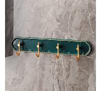 ZXQUEGF Wall Coat Hanger Light Luxury Coat Rack Hook, Strong Viscose Bathroom Towel Rack, Hanger Behind The Door, Wall-Mounted Storage Hook Coat Hook Rail