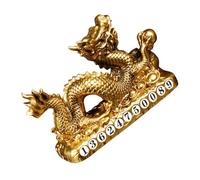 ZXQUEGF Year of The Dragon Ornaments Dragon Decorations Resin Dragon Statue Dragon Shape Adornment Resin Dragon Craft Chinese Dragon Decor Desktop Decor Dragon Sculpture Decor Office Decor