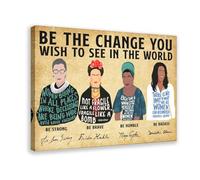 ZXRAF Black Women's History Canvas Poster Wall Art Decor Print Picture Paintings for Living Room Bedroom Decoration 12x18inch(30x45cm)