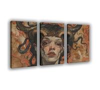 ZXRAF Lilith Demon Poster Canvas Poster Bedroom Decor Landscape Office Room Decor Gift 08x12inch(20x30cm)