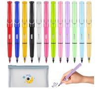 ZXShow Set of 12 Infinity Colouring Pencils, Magic Colouring Pencils, Colourful, No Sharpening, Eternal Colouring Pencils for Home, Office, School, Drawing, Painting, Gift