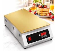 ZXSMYY Japanese Fluffy Pancake Machine | Countertop Single Head Design, Stainless Steel Build, Even Heating, For Dessert Making(Digital Display)