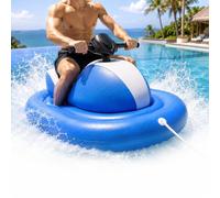 ZXSMYY Motorized Car Float For Adults, Inflatable Motorized Jet Ski | Runtime 30-60 Minutes Per Full Charge, with 2600mAh Lithium Battery, Foldable and Portable Design, for Lake