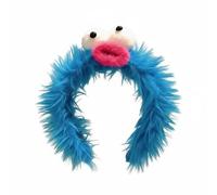 ZXTGBQ Cookie Monster Headband With Googly Eyes, Funny Plushheadband, Cuteheadbands Accessories For Cosplay, Partiesmonster Cookie Costume Headband For Halloween, Carnival, Christmas Role Play