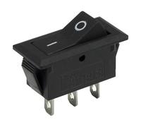 ZXTIIEUF 100pcs / lot KCD2-102 perforate 29 x 13 mm 3 pin ON - ON Boat Rocker Switch Power Switch(Nero)
