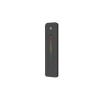 ZXTIIEUF 12-24VDC Wall-Mounted Rotating Panel LED dimming Controller 2.4G Wireless Remote Control for 5050 2835 Monochrome/CCT/RGB(R13 Remote)