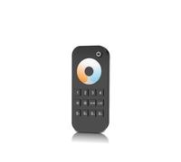 ZXTIIEUF 12-24VDC Wall-Mounted Rotating Panel LED dimming Controller 2.4G Wireless Remote Control for 5050 2835 Monochrome/CCT/RGB(RT7 Remote)