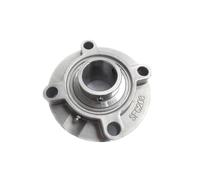 ZXTIIEUF 1PC P5 Flange Pillow Block Bearing UCFC204/205/206/207/208/209/210/211/212/213/214/215/218 Mounted Inserts Bearings(UCFC208 ID40mm)
