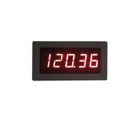 ZXTIIEUF DC Ammeter Digital Amp Panel Meter DC 200A Include Shunt 200A 75mV Sensor Current Meter DC Ampere Meter 5-Digits LED 5V 12V 24V(5V,Power supply DC12V)