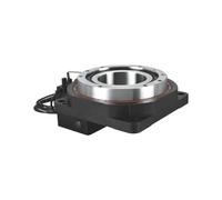 ZXTIIEUF ZBT130 Hollow Rotating Platform Turntable Gearbox Reducer Ratio 18:1 for 57 Frame Nema23 Stepper Motor Input Shaft 8/6.35(Input Shaft 8mm,Ratio 18 to 1)